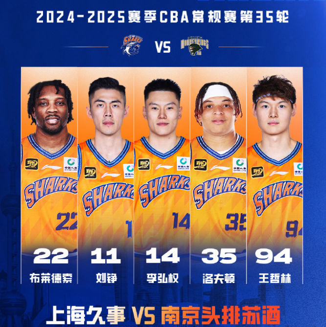 上海男篮状态火爆，轻取对手积分持平