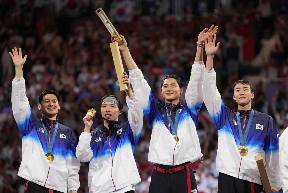 开云体育入口-韩国选手在击剑比赛中表现出色