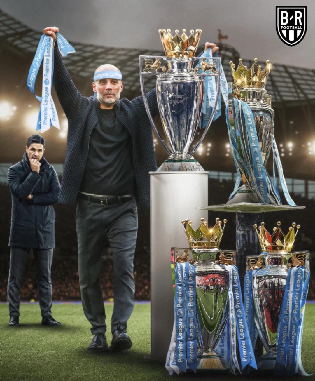 曼城追风赶电，欧冠夺冠势不可挡