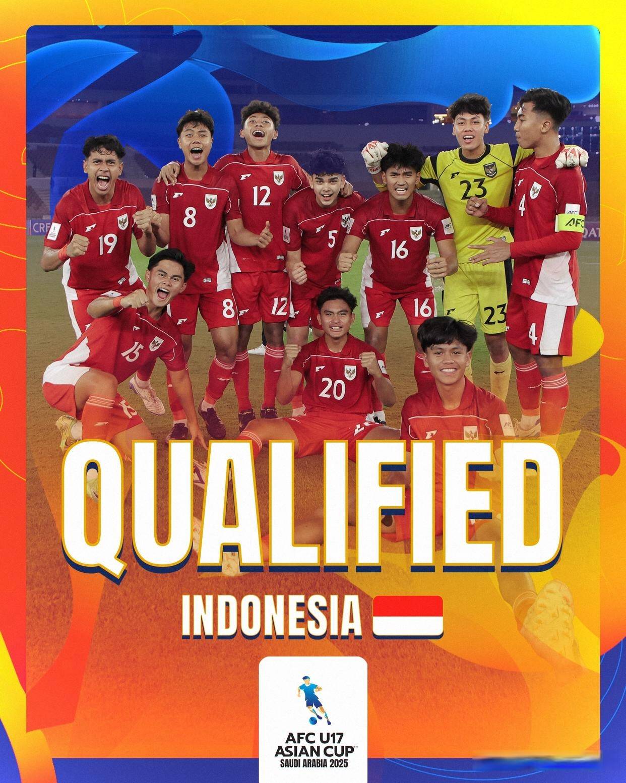 实力碾压对手，国足高居积分榜首位